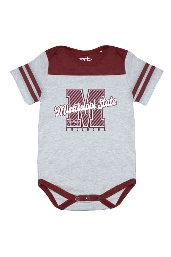 Infant Garb Maroon Mississippi State Bulldogs Thomas Bodysuit