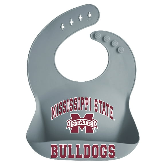 Infant Garb Mississippi State Bulldogs Silicone Crumb Catcher Bib