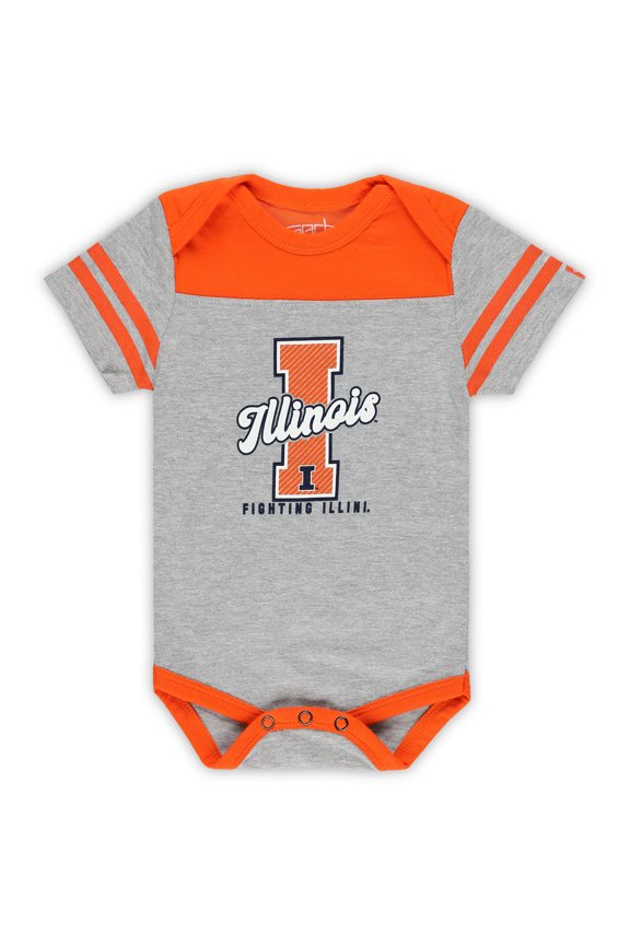 Infant Garb Orange Illinois Fighting Illini Thomas Bodysuit