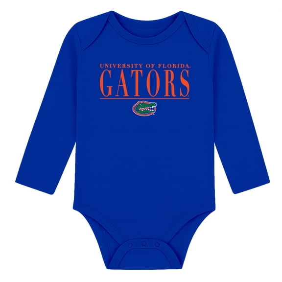 Infant Garb Royal Florida Gators Ollie Long-Sleeve Bodysuit
