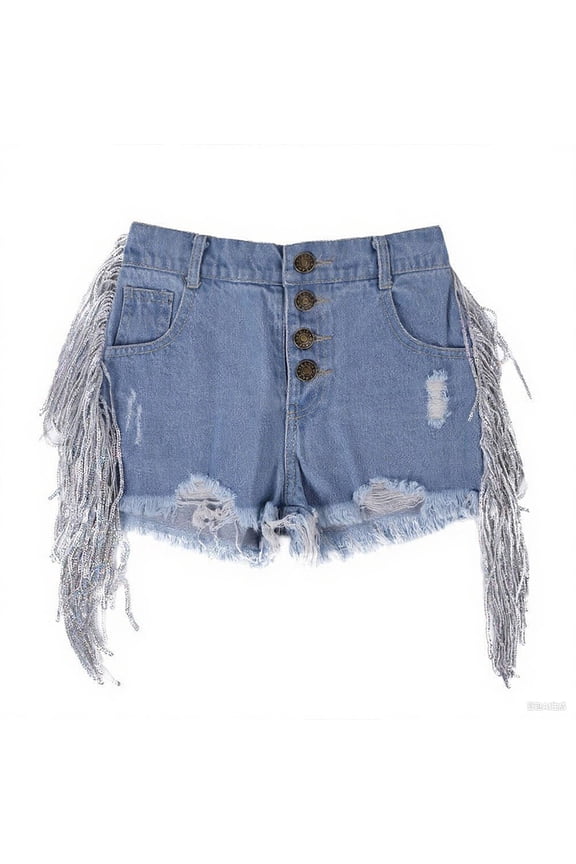 Infant Girl Denim Shorts Casual Wide Leg Loose Jorts with Pockets Baby Summer Clothes 6-12 Months