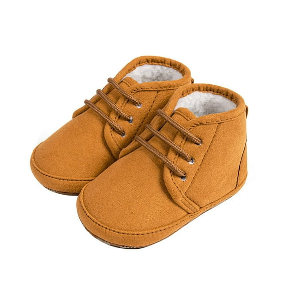 Infant Girls Boots Lace Up On Soft Sole Shoes 0 1 Years Old