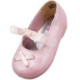thumbnail image 1 of Infant Girls Light Pink Ballet Flats Slip-On Baby Kids Dress Shoes 5, 1 of 1
