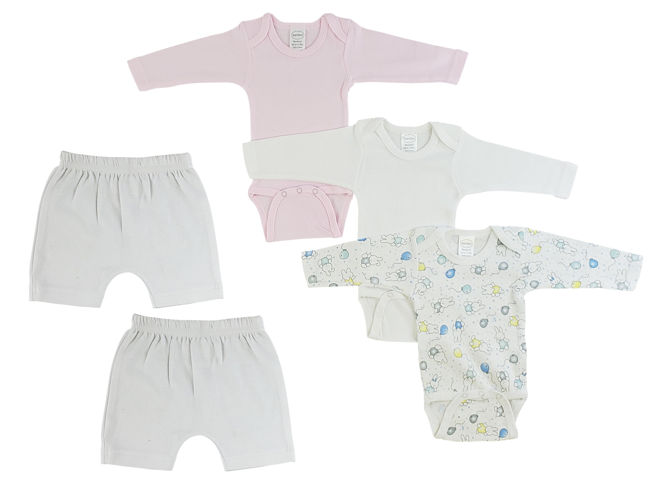 Infant Girls Long Sleeve Onezies and Pants