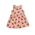 thumbnail image 1 of Infant Girls Peach Watermelon Dress Summer Spring Dress 24M, 1 of 1