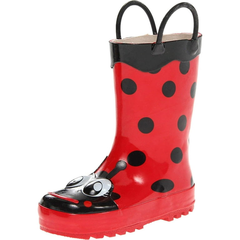 Ladybug rain boots walmart deals