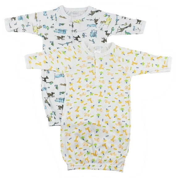 Infant Gowns - 2 Pack
