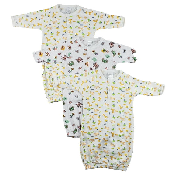 Infant Gowns - 3 Pack