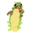 thumbnail image 1 of Infant Green Caterpillar Bunting Costume, 1 of 3