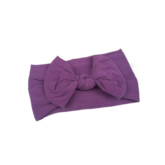 Infant Hair Bows Washable Nylon Headbands Multiple Colors For Daily Use Photo Props