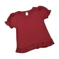 thumbnail image 1 of MONAG Toddler Short Sleeve Ruffle Tee, 1 of 10