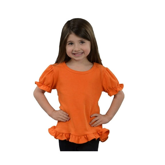 MONAG Toddler Short Sleeve Ruffle Tee