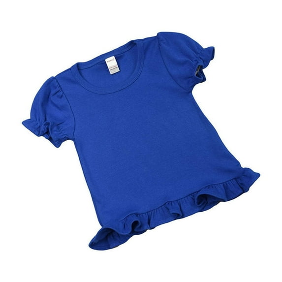 MONAG Toddler Short Sleeve Ruffle Tee