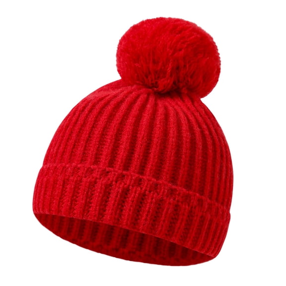 Infant Knit Hat with Adjustable Size Stylish & Warm Hat Multifunction Baby Wool Hat Warm for Outdoor Use Suitable for 0-1