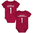 thumbnail image 1 of Infant Kyler Murray Cardinal Arizona Cardinals Mainliner Player Name & Number Bodysuit, 1 of 3