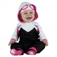 thumbnail image 1 of Infant MARVEL Girl's Spider-Gwen Halloween Costume with Non-Slip Booties, 1 of 5