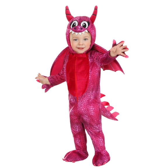 Infant Magenta Dragon Costume