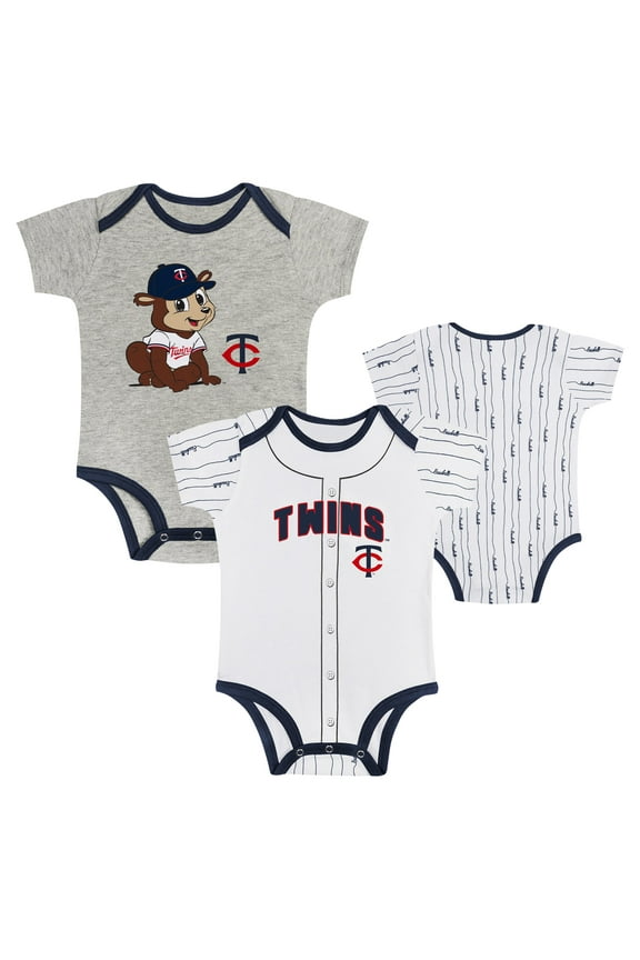 Infant Minnesota Twins Play Ball 2-Pack Bodysuit Set
