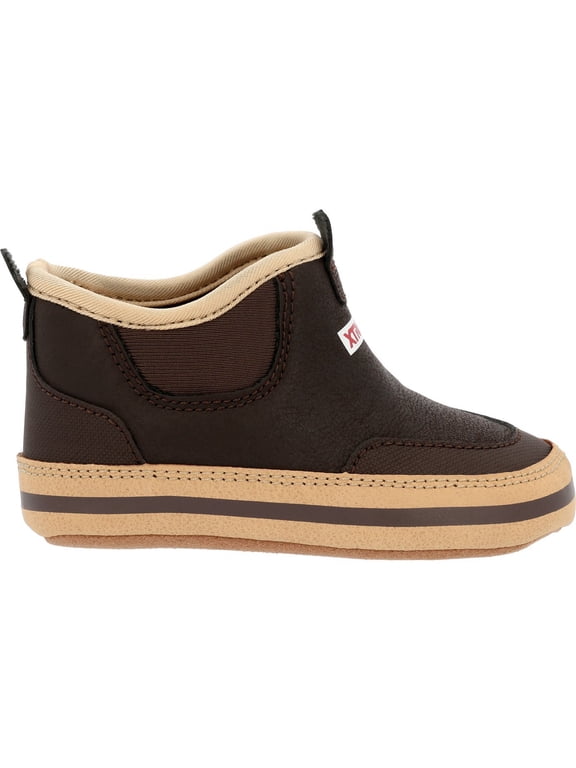 Infant Minnow Ankle Deck Boot, Brown, Size 6 Months(M)