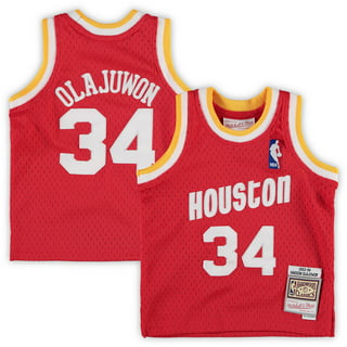 Mitchell & Ness Authentic Hakeem Olajuwon Houston Rockets Road 1996-97 Jersey
