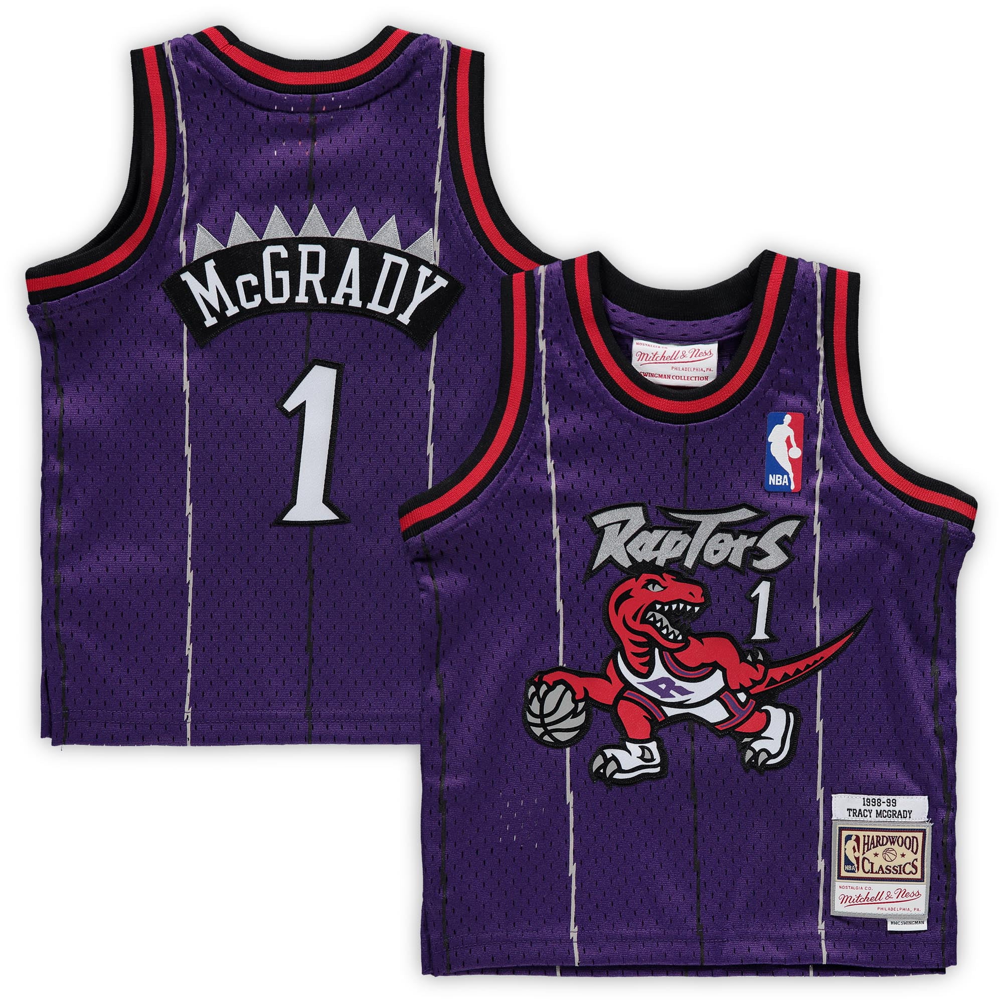 Mitchell & Ness Toronto Raptors Road 1998-99 Tracy Mcgrady