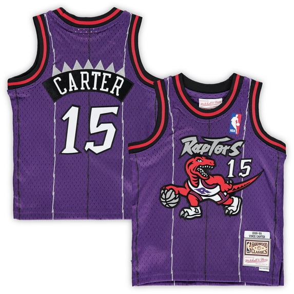 Maillot De Basket Mitchell & Ness Vince Carter - Toronto Raptors - Enfant - Neuf Avec étiquette