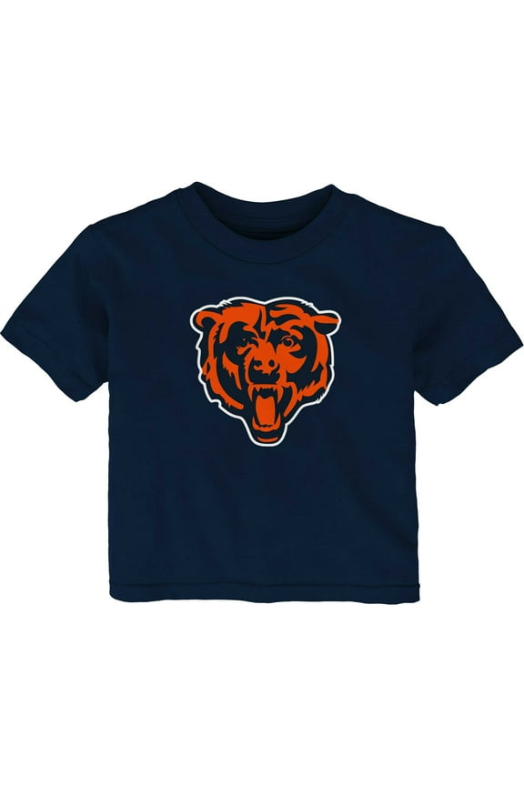 Infant Navy Chicago Bears Primary Logo T-Shirt