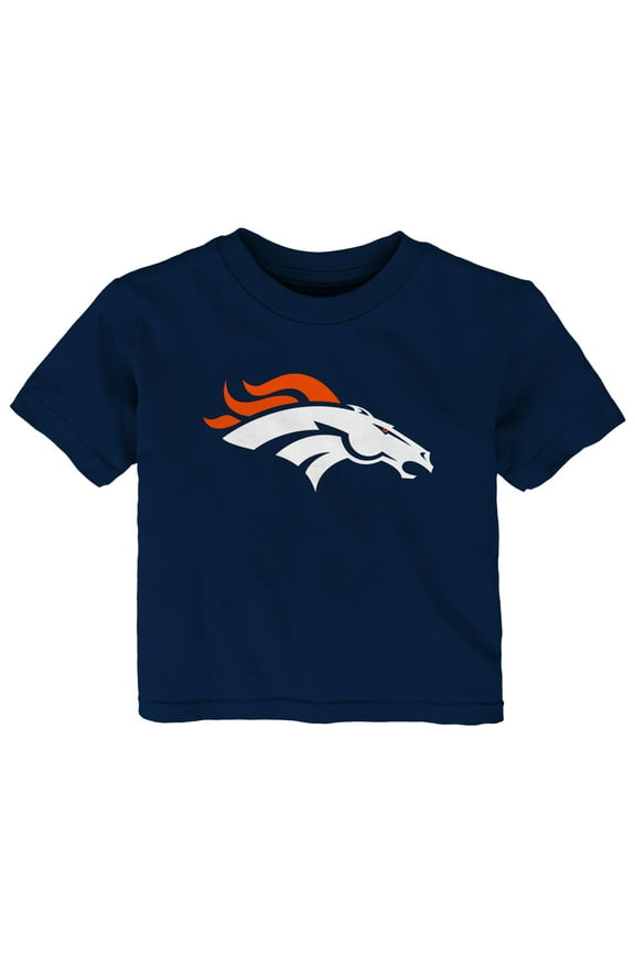 Infant Navy Denver Broncos Primary Logo T-Shirt