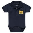 thumbnail image 1 of Infant Navy Michigan Wolverines Polo Bodysuit, 1 of 2