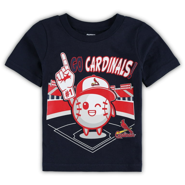 Infant Navy St. Louis Cardinals Ball Boy T Shirt Walmart
