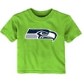 thumbnail image 1 of Infant Neon Green Seattle Seahawks Primary Logo T-Shirt, 1 of 1