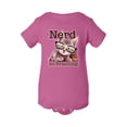 thumbnail image 1 of Infant Nerd in Training Bodysuit - Raspberry - 18M, 1 of 1