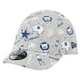 thumbnail image 1 of Infant New Era Gray Dallas Cowboys Animal 9TWENTY Flex Hat, 1 of 5