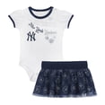 thumbnail image 1 of Infant New York Yankees Sweet Bodysuit & Skirt Set, 1 of 3