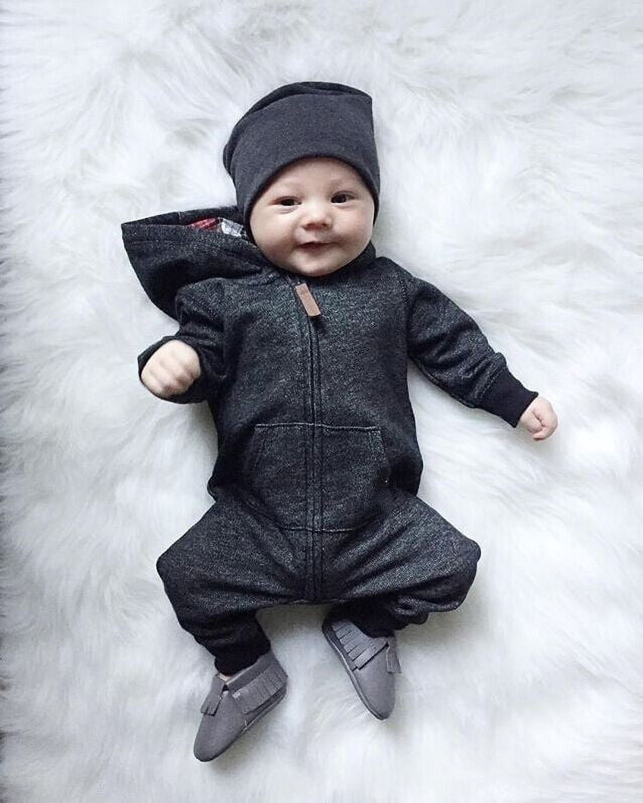 Infant Newborn Baby Boy Girl Cotton Bodysuit Romper Jumpsuit Clothes ...