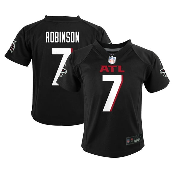 Infant Nike Bijan Robinson Black Atlanta Falcons Team  Player Game Jersey