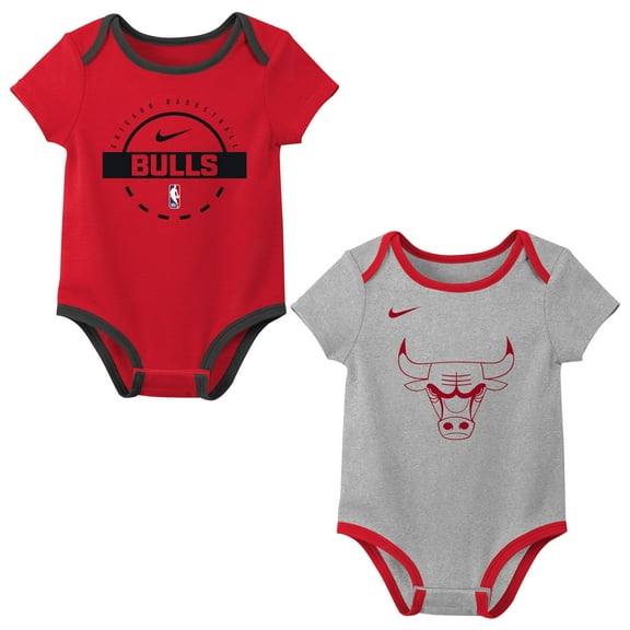 Infant Nike Chicago Bulls Two-Piece Bodysuit Set