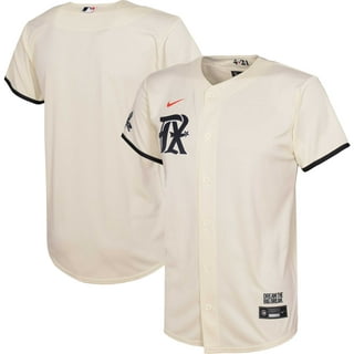 New Texas Rangers Nike 2023 City Connect Large Logo T-Shirt Men's MLB  Cream TEX