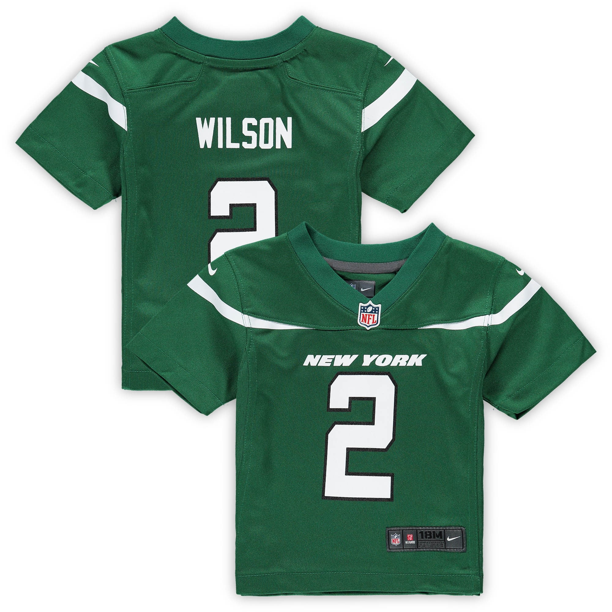 Nike New York Jets No11 Denzel Mim Green Youth Stitched NFL Limited Rush 100th Season Jersey