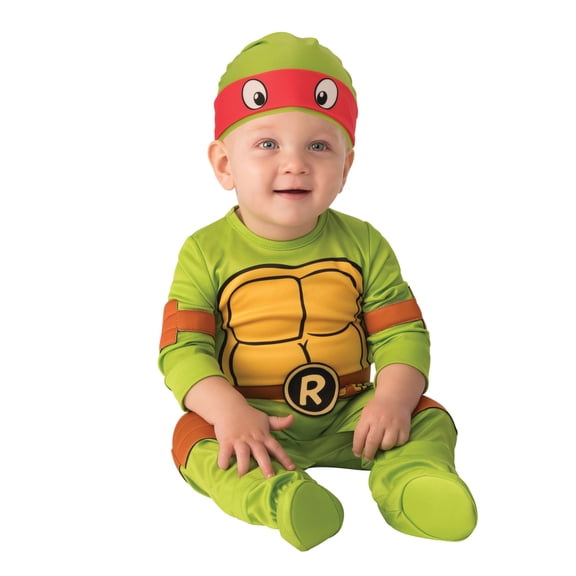 Infant Officially Licensed Nickelodeon TMNT Halloween Costume 6-12M, Green