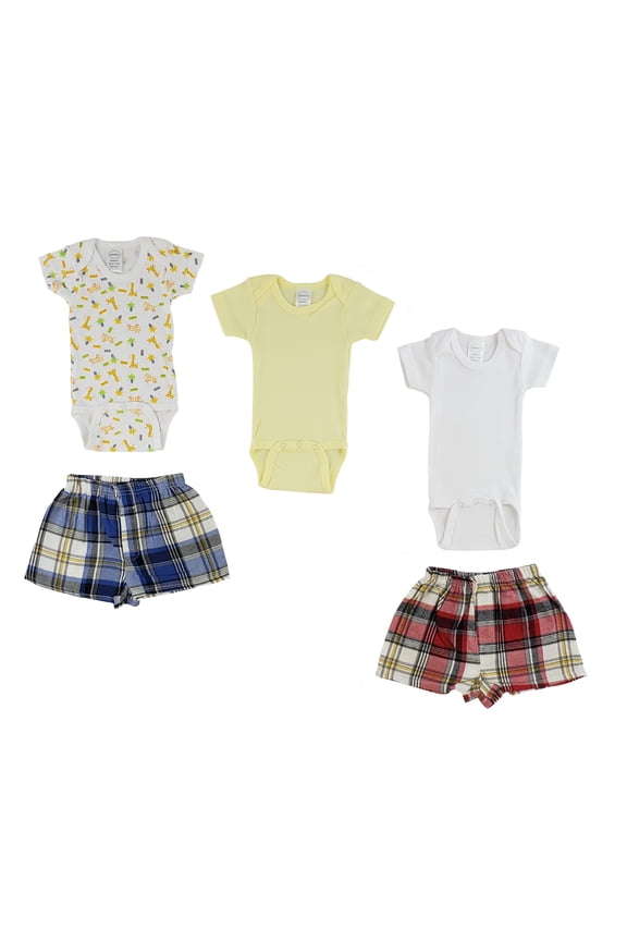 Infant Onezies and Boxer Shorts - Newborn