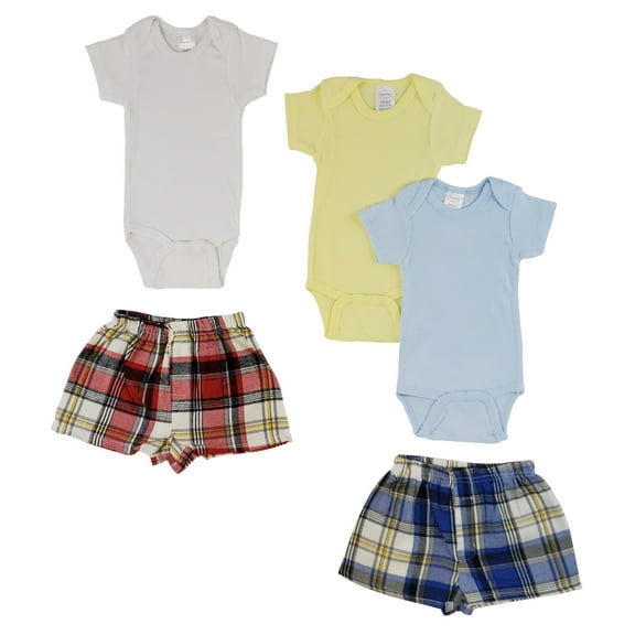Infant Onezies and Boxer Shorts