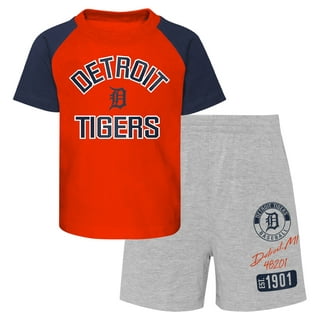 Genuine Merchandise by Campus Lifestyle Orange DETROIT TIGERS Top T Shirt  Size S