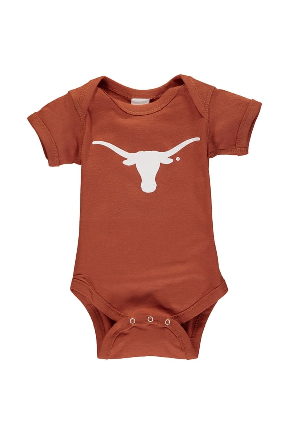 Infant Orange Texas Longhorns Big Logo Bodysuit