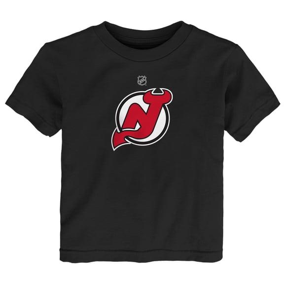 Infant Outerstuff Black New Jersey Devils Primary Logo T-Shirt