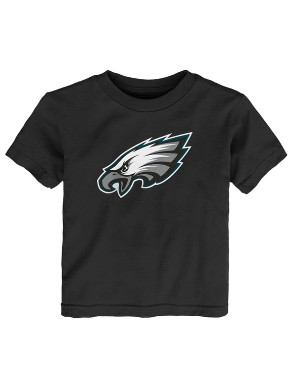 Infant Outerstuff Black Philadelphia Eagles Primary Logo T-Shirt