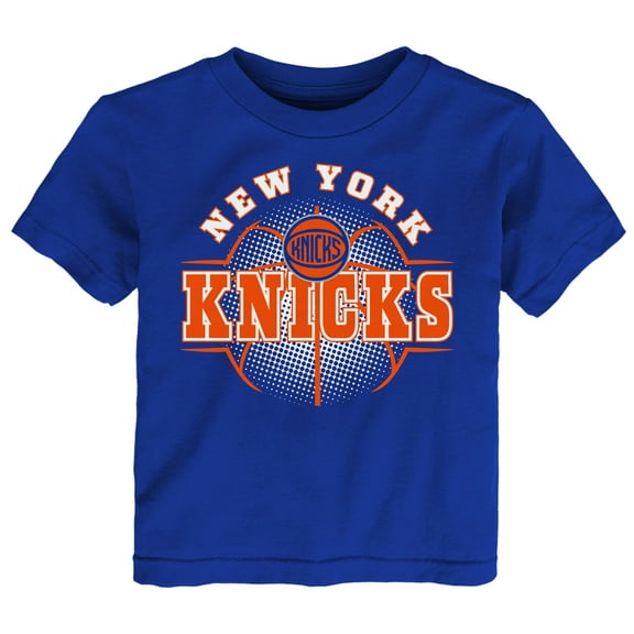 Infant Outerstuff Blue New York Knicks Tip Off Time T-Shirt