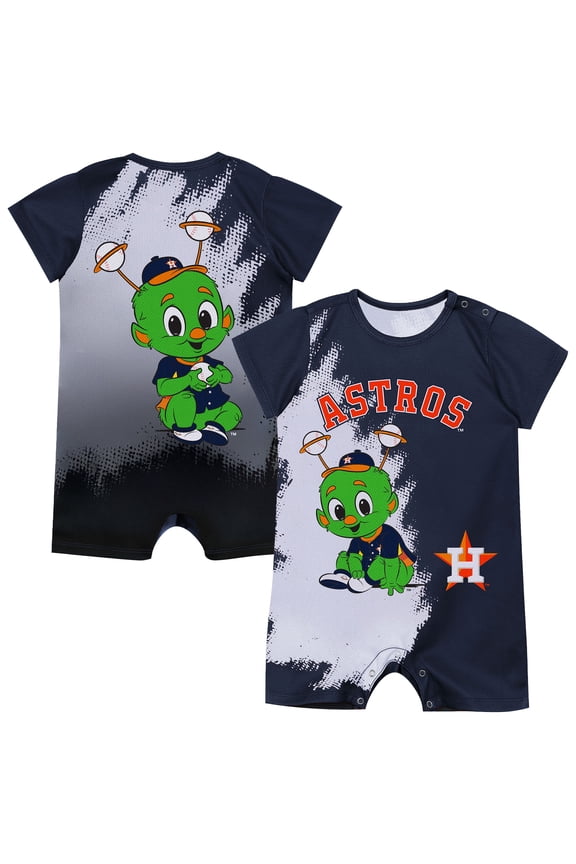 Infant Outerstuff  Navy Houston Astros Baby Mascot Bodysuit