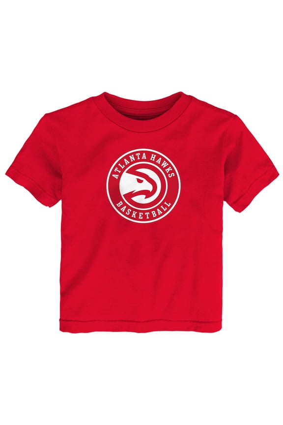 Infant Outerstuff  Red Atlanta Hawks Primary Logo T-Shirt
