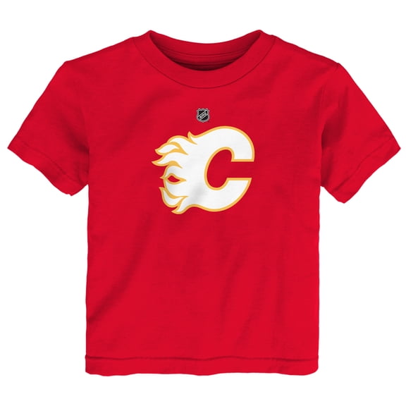 Infant Outerstuff Red Calgary Flames Primary Logo T-Shirt